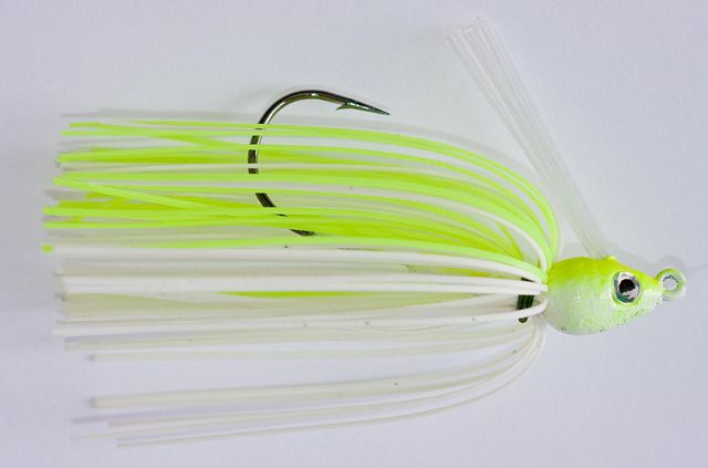 Swim Jig Chartruese White